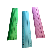 Alulineal 15cm R+L sortiert