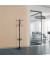 Kleiderständer MAULsaphir 9401090 schwarz Metall 8 Haken 38,0 x 171,0 cm