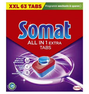 Spülmaschinentabs All in 1 Extra S63AE 63St