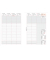 Kalendereinlage B250826, bindSYSTEM, 1 Woche / 2 Seiten, 14,9x21cm (HxB) (A5), 2026