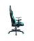 Gaming Stuhl PROFESSIONAL, schwarz/blau / schwarz, mit Armlehnen, bis 100kg, mit Kopfst&uuml;tze