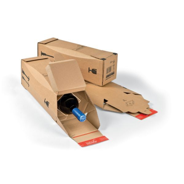 4033657964605 - Flaschenkarton CP181101 braun Karton 4033657964605 10 Stück