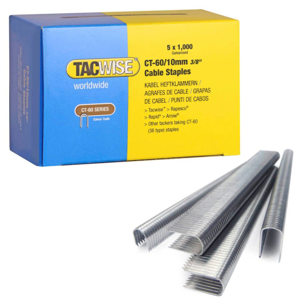 5018505025188 - 5000 Tackerklammern Typ CT-60 10 mm 0354 10 mm 5018505025188 - 5000 Tackerklammern Typ CT-60 10 mm 0354 10 mm