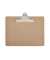 Klemmbrett MAULclassic 2392670, braun, Hartfaser Holz