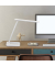 LED-Schreibtischlampe MAULsally colour vario, weiß, mit Standfuß, dimmbar