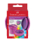 Wasserbecher 181527 Clic & Go, pink marble, 10x10x10cm