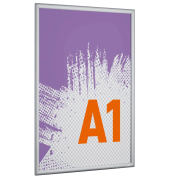 Plakatständer Alu A1 silber