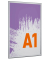 Plakat-Klapprahmen 5009 23, silber, 