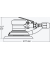 9033-2 Druckluft-Exzenterschleifer 375 W