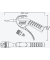 9050P-5 Saug-Blas-Druckluftpistole umschaltbar 8 bar