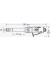 9032LG-1 Druckluft-Geradschleifer 360 W