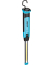 1979W-92 wireless charging LED Taschenlampe schwarz, 110 - 1100 Lumen