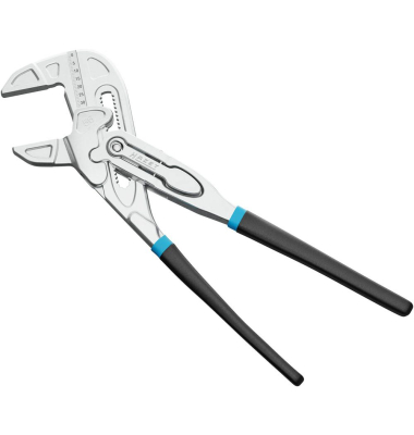 Zangenschlüssel 762-26 Parallele glatte Backen ermöglichen vollflächiges, beschädigungsfreies Greifen von Werkstücken 26,0 cm