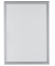 Plakat-Klapprahmen 500823, silber, A2, Aluminium