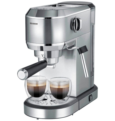 Newspresa Espressokocher silber