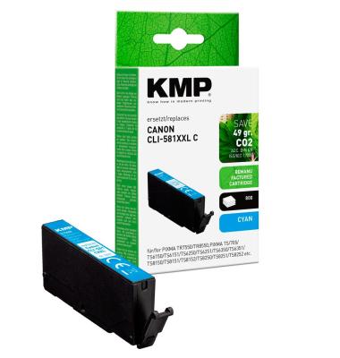  cyan Druckerpatrone kompatibel zu Canon CLI-581 C XXL