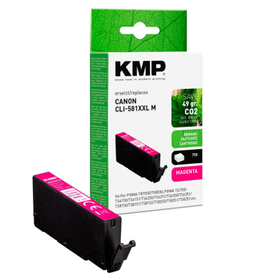  magenta Druckerpatrone kompatibel zu Canon CLI-581 M XXL