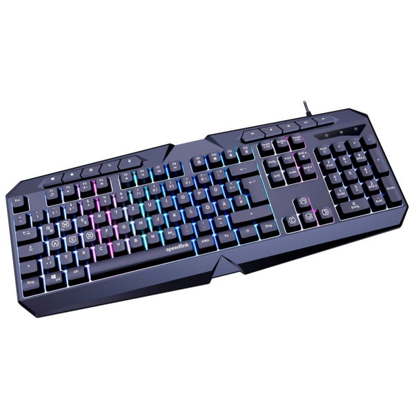 4027301322170 - LUDICIUM RGB Rainbow Gaming-Tastatur schwarz 4027301322170 speedlink 4027301322170 - LUDICIUM RGB Rainbow Gaming-Tastatur schwarz 4027301322170 speedlink