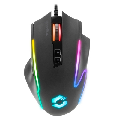 Decus NX Rgb Gaming Maus kabelgebunden schwarz