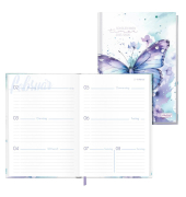 Häfft Verlag Schülerkalender August 2025 - Juli 2026 Butterfly