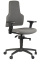 Bürostuhl Workster Basic One, 79509 Stoff anthrazit, Gestell schwarz