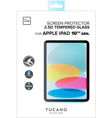 Display-Schutzglas für Apple iPad 10.9 Zoll, 10. Gen. (2022)