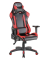 Gaming Stuhl PROFESSIONAL, rot/schwarz / schwarz, mit Armlehnen, bis 100kg, mit Kopfst&uuml;tze