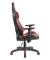 Gaming Stuhl PROFESSIONAL, rot/schwarz / schwarz, mit Armlehnen, bis 100kg, mit Kopfst&uuml;tze
