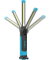 1979N-92 LED Taschenlampe schwarz, 110 - 1100 Lumen
