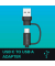 USB-CA zu USB-C Kabel Set USB-Kabel Play & Charge 2 x 3,0 m schwarz