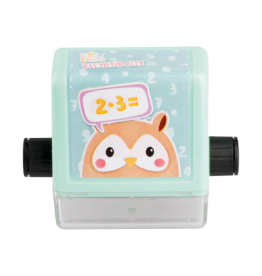 Rollstempel Little Dots Rechenrally selbstfärbend ohne Logo