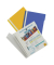 Schnellhefter Standard 257005, A4+, gr&uuml;n, Polyvinylchlorid (PVC), Vorderdeckel transparent