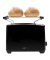 Toaster TA 3801 263997, schwarz, 650-750 Watt