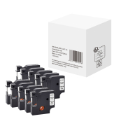 Schriftband WBDMRL45013WT10, 12mm x 7m, schwarz/wei&szlig;, kompatibel zu D1 45013 / S0720530