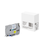 Schriftband wie Brother TZe-233 12mmx8m bl auf ws