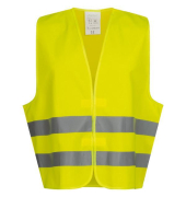 Arbeitsweste, gelb, Gr&ouml;&szlig;e Einheitsgr&ouml;&szlig;e