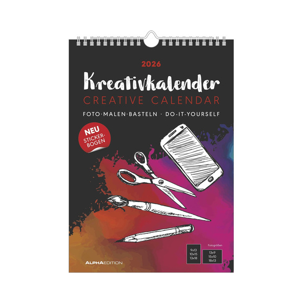 4069095006003 - Bastelkalender 160600 1 Monat   1 Seite  4069095006003 ALPHA EDITION
