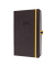 Buchkalender L2607, Linescape, dunkelgrau, gelb, 1 Woche / 2 Seiten, 14,8x21,3cm (ca. A5), 2027