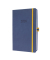 Buchkalender L2606, Linescape, blau, gelb, 1 Woche / 2 Seiten, 14,8x21,3cm (ca. A5), 2027