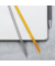 Buchkalender L2604, Linescape, hellgrau, gelb, 1 Woche / 2 Seiten, 14,8x21,3cm (ca. A5), 2027