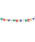 Girlande Buchstaben Happy Birthday bunt