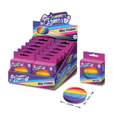 Mini-Frisbee Summer Games sortiert