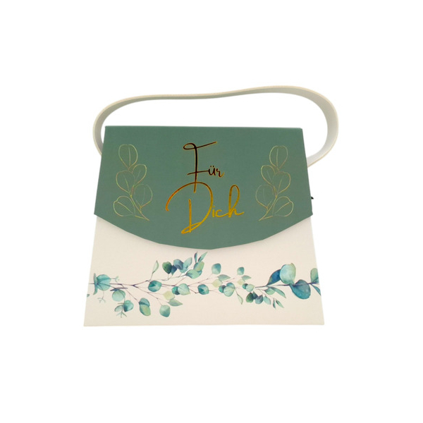 6 Stück HERGO Geschenkbox Tasche Eukalyptus 4250237358849 HERGO