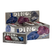 Radierer Dino Fossil 3ST sortiert