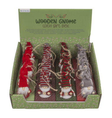 Weihn.Figur Wichtel 8cm sortiert