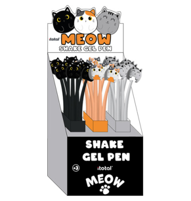 Gelschreiber Flexi-pen Cats sortiert