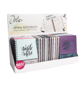 Notizbuch SF551, Jolie Inspire, farbig sortiert, A5, gepunktet