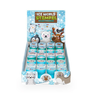 Kinderstempel Wintertiere sortiert