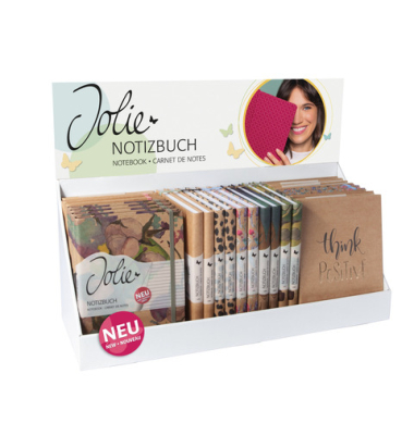 Notizbuch SF549, Notizb&uuml;cher, farbig sortiert, A5, liniert