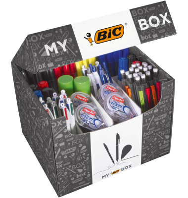 Schreibset MY BIC BOX farbsortiert